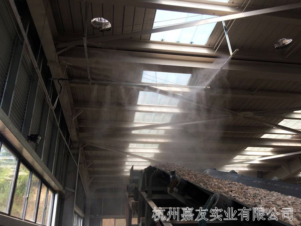 浙江安吉某碎石廠噴霧降塵解決方案 浙江安吉某碎石廠噴霧降塵解決方案