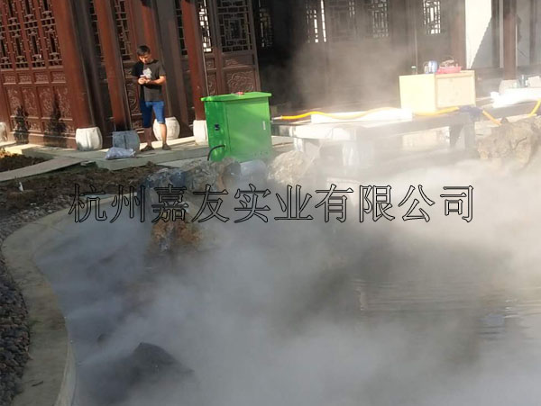 常州景區景觀人造霧系統 常州景區景觀人造霧系統
