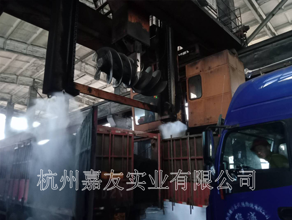 金牛天鐵煤焦化卸料車間高壓噴霧降塵解決方案 金牛天鐵煤焦化卸料車間高壓噴霧降塵解決方案