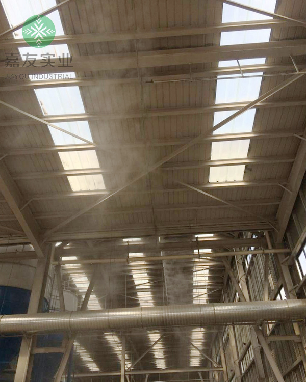 中嘉碎石廠噴霧降塵系統2 中嘉碎石廠噴霧降塵系統2