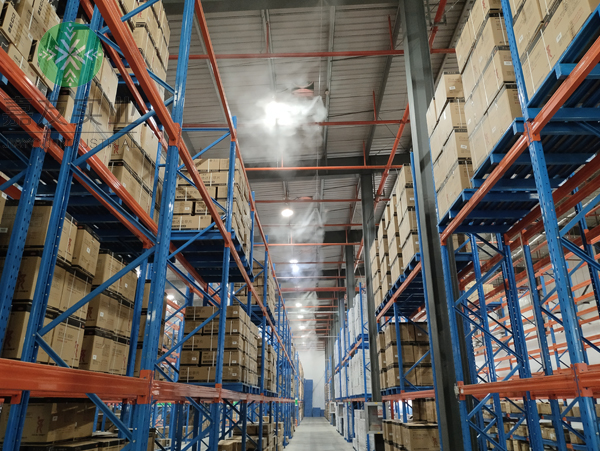 遠大醫藥藥品倉庫高壓微霧加濕器加濕5