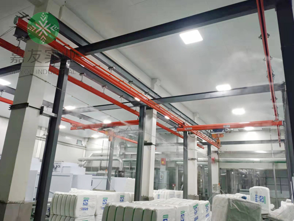 杭州蕭山優紡新材料有限公司-無紡布高壓微霧加濕器加濕