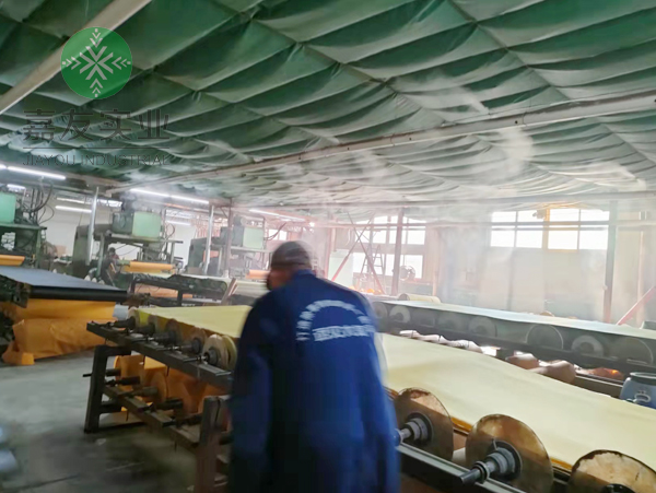 杭州嘉友為正威新材料安裝紡織廠用加濕器案例 杭州嘉友為正威新材料安裝紡織廠用加濕器案例