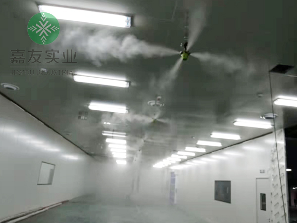 杭州嘉友干霧加濕器助力精亞光伏車間加濕項目 杭州嘉友干霧加濕器助力精亞光伏車間加濕項目