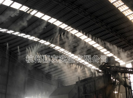 山東碎石車間高壓噴霧降塵解決方案 山東碎石車間高壓噴霧降塵解決方案