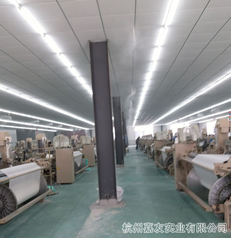 黃崗紡織廠(chǎng)加濕案例圖3 黃崗紡織廠(chǎng)加濕案例圖3