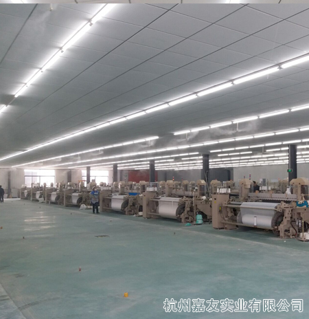 黃崗紡織廠(chǎng)加濕案例圖4 黃崗紡織廠(chǎng)加濕案例圖4