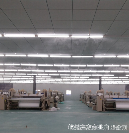 黃崗紡織廠(chǎng)加濕案例圖5 黃崗紡織廠(chǎng)加濕案例圖5