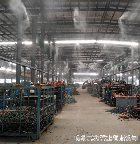 高壓噴霧降溫降塵設備案例6 高壓噴霧降溫降塵設備案例6