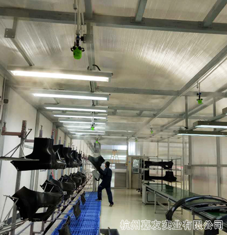 吉利汽車噴涂車間加濕案例7 吉利汽車噴涂車間加濕案例7