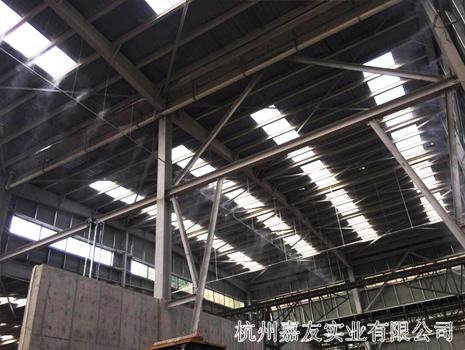 碎石車間噴霧降塵案例圖2 碎石車間噴霧降塵案例圖2