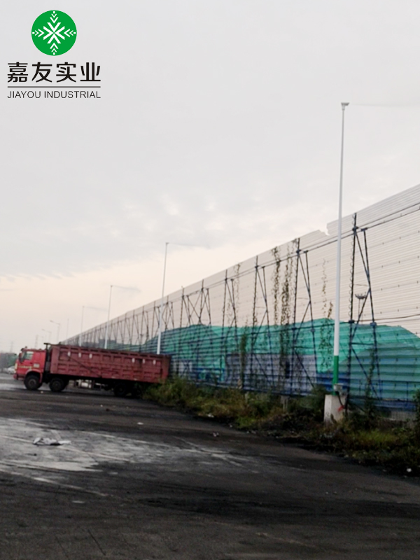 華訊環境露天堆場選擇霧樁除塵系統降塵噴霧10-20米真厲害 華訊環境露天堆場選擇霧樁除塵系統降塵噴霧10-20米真厲害