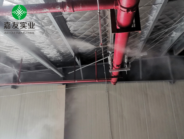 杭州嘉友為福建這家企業提供竹料倉庫高壓微霧加濕器方案 杭州嘉友為福建這家企業提供竹料倉庫高壓微霧加濕器方案