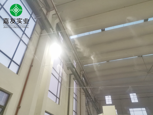 多倫多紡織車間品質保證——高壓微霧加濕器加濕除靜電 多倫多紡織車間品質保證——高壓微霧加濕器加濕除靜電