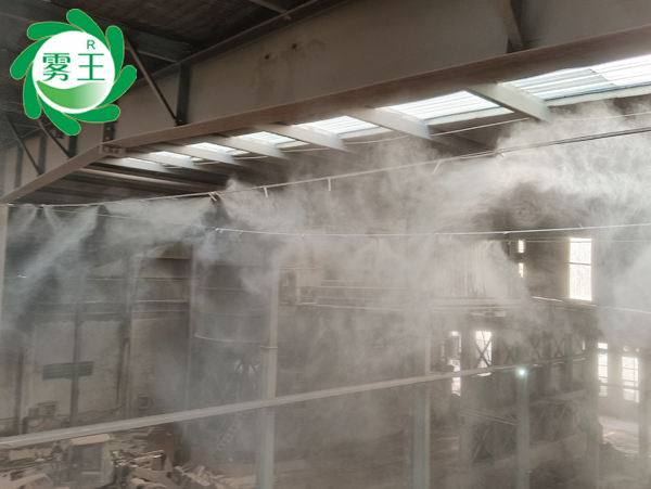 破碎車間高壓噴霧降塵系統 (2)