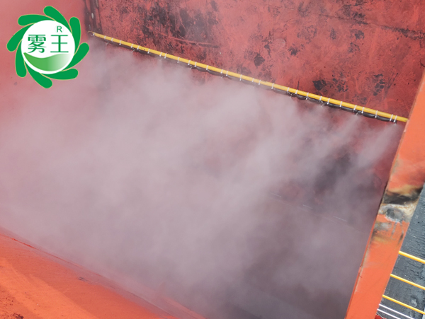 卸車機噴霧降塵系統實現合肥一熱電廠粉塵無組織超低排放