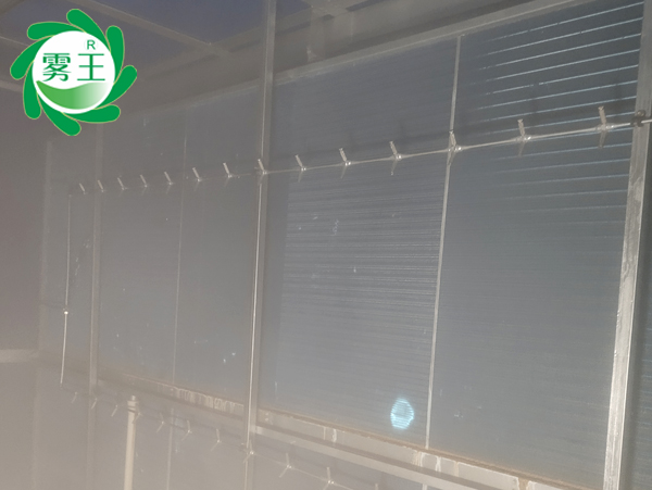 高壓微霧加濕器案例：愛津生物作業車間空調機組加濕提效